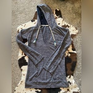 Roxy poncho style hoodie